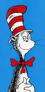 The Cat In A Hat Dr Seuss Theodore Geissel 1957 Cartoon Books Cat Hat Seuss Seuss Seuss Quotes Dr Seuss