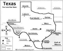 Check flight prices and hotel availability for your visit. Texas Map Coloring Page Texas Map Maps For Kids Texas History
