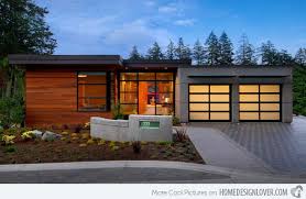 20 Contemporary Attached Garage Design Home Design Lover Exterior Design Eco House Design House Design