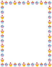 Subscribe to my blog and access the free printables library: Cupcake Borders Png Free Cupcake Borders Png Transparent Images 86484 Pngio
