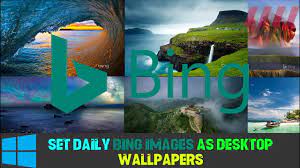 How To Set Daily Bing Images As Desktop Wallpapers On Windows 10 Desktop Wallpaper Wallpaper App Bing Images
