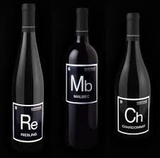 The Periodic Table Of Wine I Like The Way They Managed Nomenclature On Wine Labels Modern Wine Labels Wine Bottle Wine Bottle Label Design