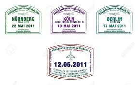 Download passport stamps stock vectors. Passport Stamps From Germany And Luxembourg Royalty Free Cliparts Vectors And Stock Illustration Image 19401744