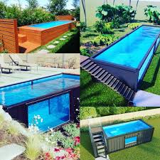 Container Swimming Pools Are The Future For Us Poor People And Its Technically Recycling Any Thoughts Would Y Swimming Pools Container Pool Home Buying
