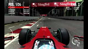 Hustling an uncompetitive minardi around how much of fernando alonso's work have you seen? F1 2010 Codemasters Fernando Alonso Onboard Lap Singapore Youtube
