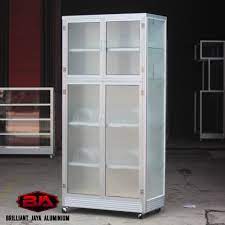 Lalu, lemari piring seperti apakah yang paling baik untuk anda?untuk memudahkan. Rak Piring Etalase Stainless 4 Pintu Ukuran Tinggi 165cm Atau 1 6 Meter Shopee Indonesia