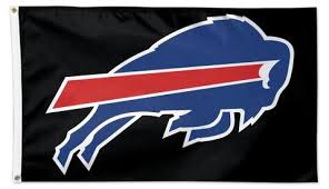 The above logo design and the artwork you are about to download is the intellectual property of the copyright and/or trademark holder and is offered to you as a convenience. Buffalo Bills Logo On Black Official Nfl Football 3 X5 Deluxe Team Flag Wincraft Inc Sports Poster Warehouse