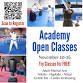 The Academy's Open Class Week- Friday event image