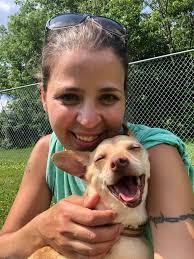 Rescued puppy from street dogs and adopted him