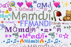 Nicknames for Mamdi: MANDI ALY GONDAL, FFMANDI, Mandi