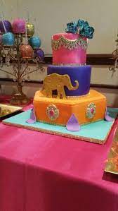 Moroccan Baby Shower Cake Made By Kim S Kreationz Houston Texas Shower Cakes How To Make Cake Cake