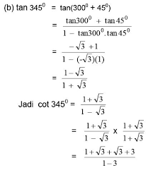 Tentukan nilai perbandingan trigonometri dari. Rumus Jumlah Dan Selisih Dua Sudut Materi Lengkap Matematika