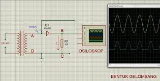 Bentuk tegangan dc seperti ini disebut tegangan dc berdenyut (pulsating direct current). Penyearah Setengah Gelombang Halfwave Rectifying Genaro Ngalam
