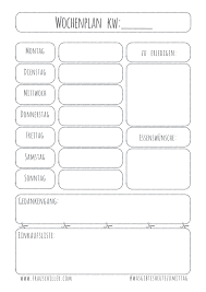 Wochenplan vorlage & tagesplaner vorlage: Wochenplan Essensplan Blanko Kochen Backen Wasgibtesheutezumittag Diy Planen Familienleben Gratis Vorlage Pdf Goo Wochen Planer Essen Planer Planer
