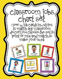 once upon a first grade adventure classromm jobs set