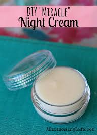 Rosehip seed, geranium, and avocado oils have an equally soothing effect on your dry skin while shea butter keeps it moisturized and nourished. Diy Miracle Night Cream A Blossoming Life