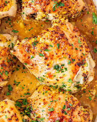 Check out our pizza recipes. Oven Baked Chicken Thighs Jo Cooks