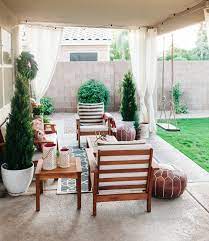 Holiday Patio Decor Ave Styles Outdoor Patio Decor Patio Furniture Layout Backyard Patio Furniture