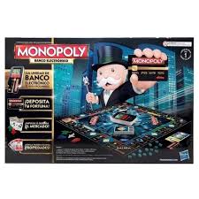 ¿quieres aprender a jugar al monopoly? Monopoly Banco Electronico Hasbro Original