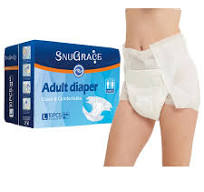 Ultra Thick Adult Diaper Printed Cheap Adult Diapers Panties Free Sample  Adult Diapers for Old People