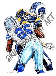 Xavier Woods 25 S For The Dallas Cowboys Artwork By Glen Kertes In 2020 Cowboy Artwork Cowboy Art Dallas Cowboys