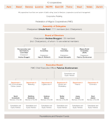 Organisation Structure Migros Annual Report 2018