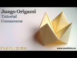 Juego Origami Comecocos Origami Paper Art Make It Yourself