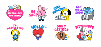 Check out our i got vaccinated sticker selection for the very best in unique or custom, handmade pieces from our stickers, labels & tags shops. Line And International Vaccine Institute Release Bt21 Donation Stickers To Promote Global Vaccination And Vaccine Development Ivi