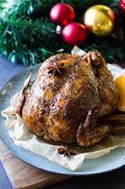 Christmas Roast Chicken Christmas Food Dinner Holiday Appetizers Recipes Christmas Roast