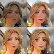 Ambient occlusions set to 1, edges (including character's) are darker 29. How To Do The Disney Pixar Cartoon Character Filter Popsugar Tech