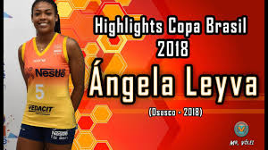 Angela leiva — enamorada 03:43. Angela Leyva Volleyball Highlights Copa Brasil 2018 Youtube
