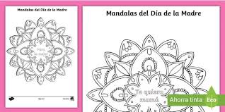 Pintar y colorear escenas caseras y cotidianas es muy atractivo para los peques, puesto que pueden dar color a cosas que les son absolutamente familiares. Free Hojas De Colorear Mandalas Para El Dia De La Madre
