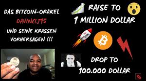 5 us dollar = 0.000124 bitcoin: Bitcoin Auf 1 Million Dollar Danach Auf 100k Wer Ist Das Bitcoin Orakel Davincij15 Youtube