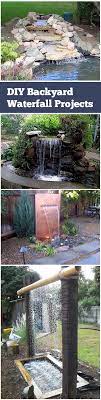 Diy Backyard Waterfall Projects Waterfalls Backyard Diy Backyard Backyard
