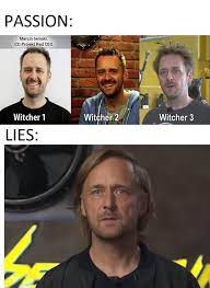 ˌt͡sɛˈdɛ ˈprɔjɛkt) is a polish video game developer, publisher and distributor based in warsaw, founded in may 1994 by marcin iwiński and michał kiciński. Passion Marcin Iwinski Cd Projekt Red Ceo Witcher Lies Witcher Ifunny