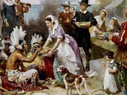 After the first harvest, governor william bradford proclaimed a day of thanksgiving and prayer to god. First Thanksgiving Meal History