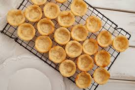 Mini Tart Shells Made With Three Ingredients Mini Tart Shells Tart Shells Mini Tart