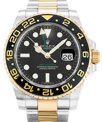 Rolex's suggested retail price before applicable taxes. Rolex Gmt Master Ii Yellow Gold Steel Black Dial Ceramic Bezel Oyster Bracelet 116713ln Brand New Rolex Gmt Master Ii Rolex Gmt Master Rolex