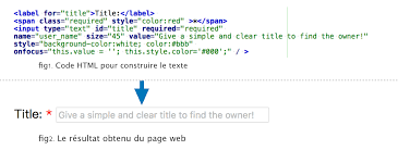 Maybe you would like to learn more about one of these? Formulaire Javascript Site D Objets Perdus Cours2018