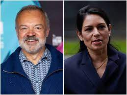 Home secretary priti patel has vowed to change asylum laws | introduce legal routes to uk asylum. Graham Norton Compares Priti Patel To School Lunch Monitor It S Extraordinary She S In Charge Of Anything The Independent