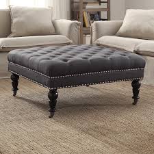 15 Square Upholstered Ottoman Coffee Table Photos Di 2020 Interior Meja Benjamin Moore