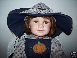ASHTON DRAKE/LEE DUNSMORE PORCELAIN DOLL "AUTUMN JOY