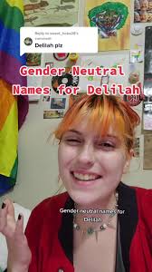 Replying to @sweet_boba28 Gender Neutral Names for Delilah #cozysjewelry  #genderneutralname #HolidayOREOke #transgendernamechange #transgendernames  #genderfluidnameideas #genderfluidname ...