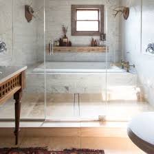 Bathroom Design With Walk In Shower And Freestanding Bathtub Walk In Shower Shower Renovation Free Standing Bath Tub