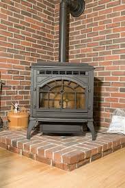 How To Use Concrete Pavers For A Wood Stove Hearth Wood Stove Hearth Wood Heater Brick Hearth