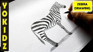 More images for how to draw a zebra head easy » How To Draw A Zebra Youtube