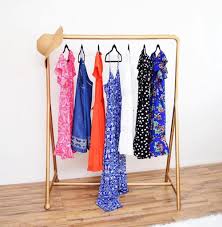 19 And Finally This Super Easy Turbo Hack Requires Only A Can Of Gold Spray Paint Ikea Clothes Rack Ikea Hack Ikea Hack Gold