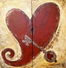 Makes A Great Date Night One Heart Done On Two Canvases Canvas Painting Diy Couples Canvas Painting Night Painting