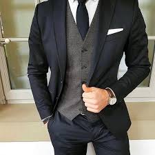 Black And Grey Combination Dress For Men Suit Combination For Men Wedding Suits Men Suit Fashion Wedding Suits