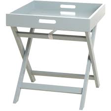Foldable Grey Butlers Table Butler Table Butlers Tray Table Butler Tray